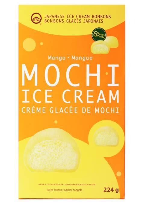 MANGO MOCHI ICE CREAM芒果麻薯冰淇淋